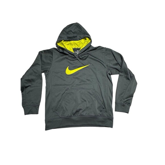 Nike Therma-Fit Size Medium Men’s Long Sleeve Front Pocket Hooded Pullover - Picture 5 of 13